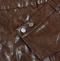 Mocha Abstract Skirt