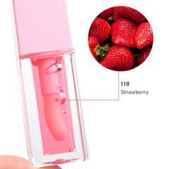 Strawberry Vegan Lip Gloss Oil